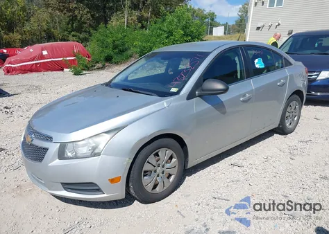 2012 Chevrolet Cruze Ls из США, поврежденный, VIN 1G1PC5SH6C7332521